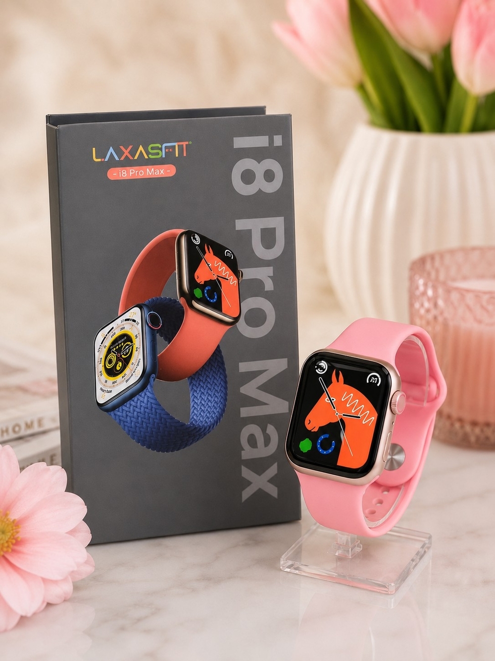 i8 Pro Max Smartwatch - Pink